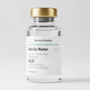 Particle Peptides Sterile Water 10ml Ultra-Pure Peptide Solvent
